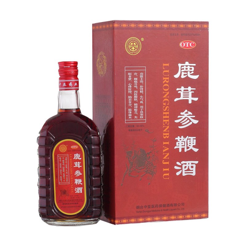 鹿茸参鞭酒