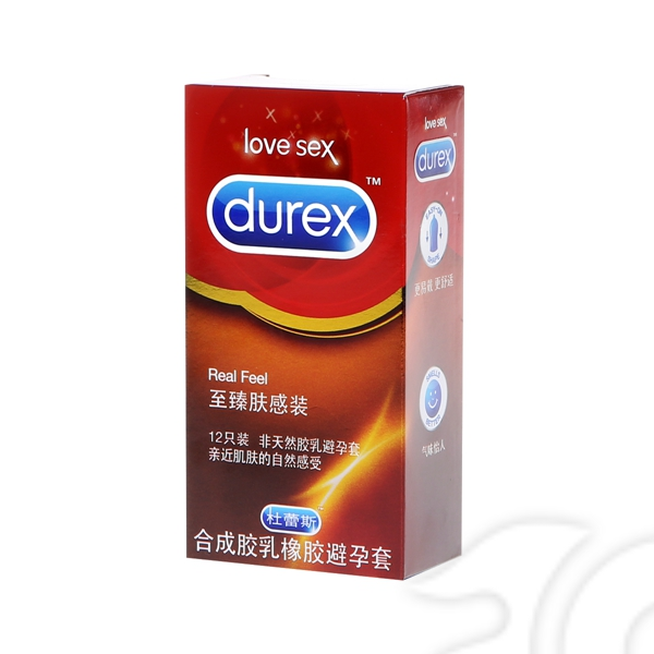 合成胶乳橡胶避孕套(商品名：Durex)
